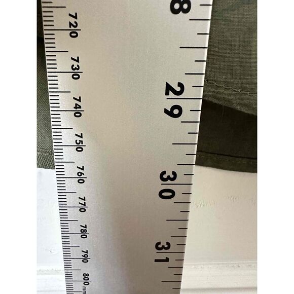 Eddie Bauer Size XL Green Button-Down Palm Print S/S Classic Fit Collared Shirt - Picture 6 of 8